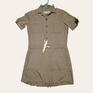 Lucky brand drawstring dress size xs